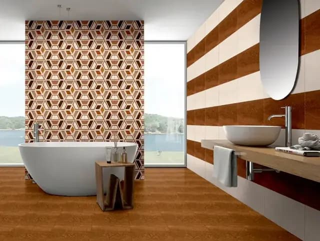 SHG Mahogany Cube HL — Orientbell tile