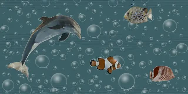 SHG Sea Fish HL — Orientbell tile