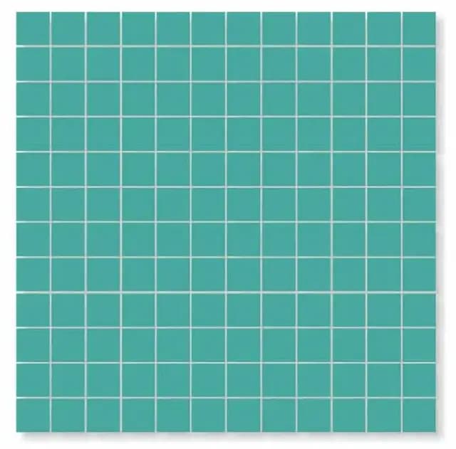 Teal Blue Gloss Mosaic — Orientbell tile