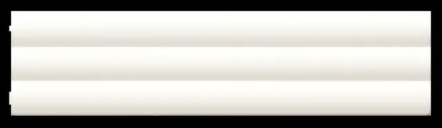 White Matte Bamboo Flutes Subway — Orientbell tile