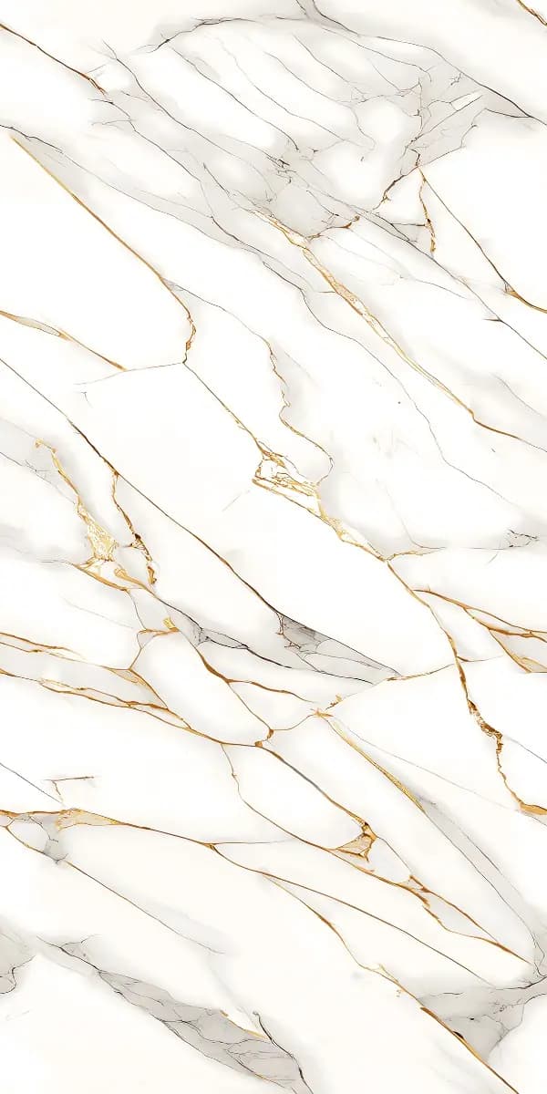Gold Vein Calacatta Carving Endless