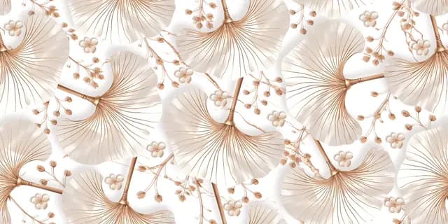 Golden Ginkgo Leaf Wallpaper
