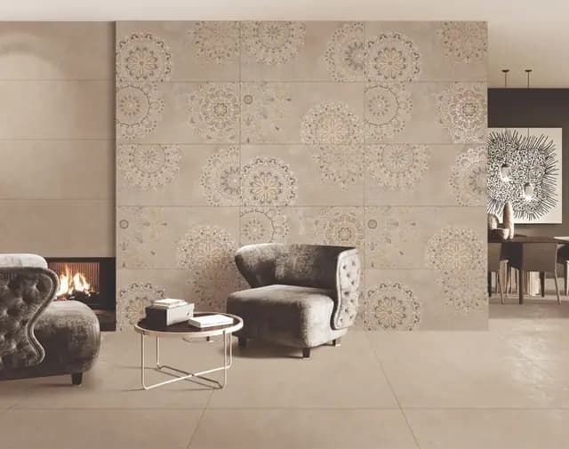 Mandala Art Sandy Wallpaper