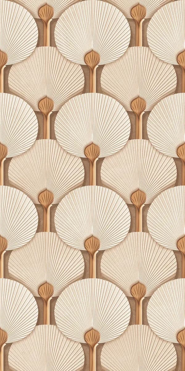 Palm Fan Sand Wallpaper