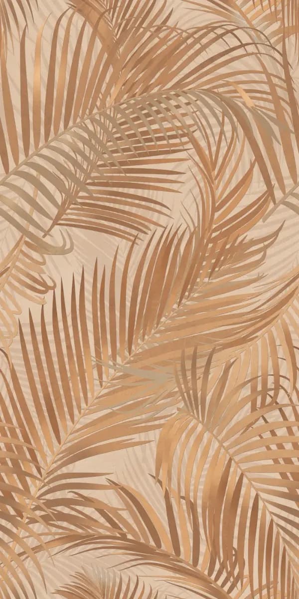 Palm Gleam Tuscan Wallpaper