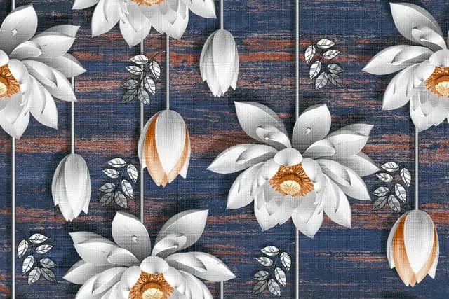 1149 Lotus Flower Wood SHG Nevo — Orientbell tile