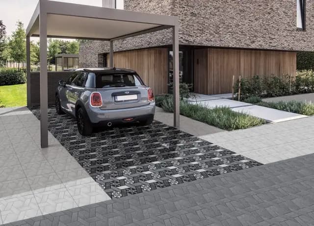 TL Grey Hexa Brick — Orientbell tile
