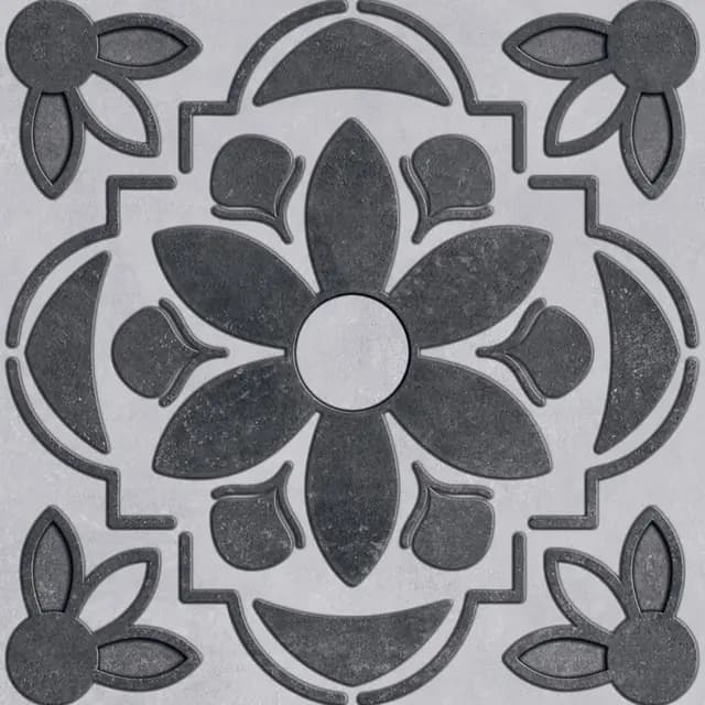 TL Grey Sandy Medallion Art