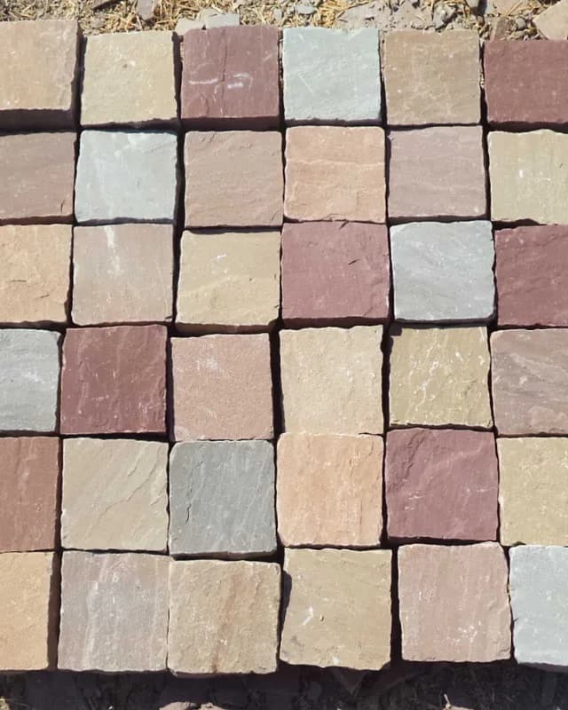 Mix Cobbles — Natural Stone kota & shahabad stones