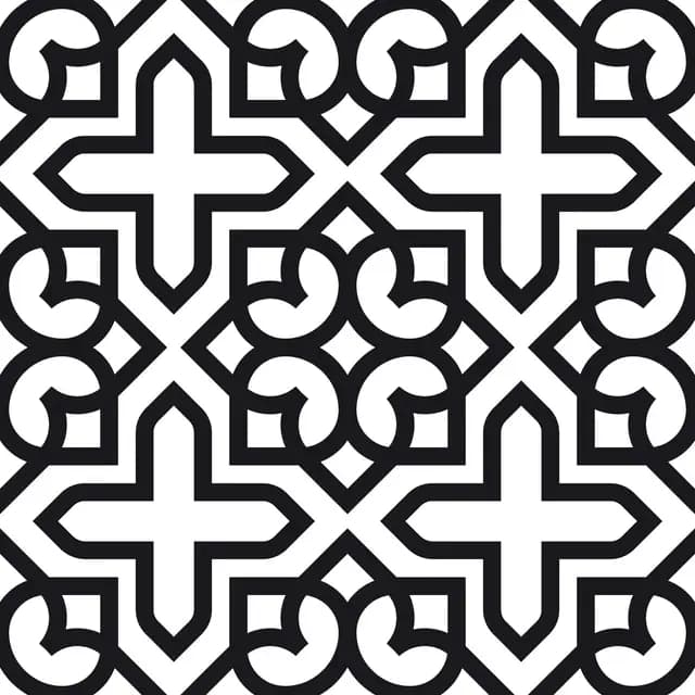 Arteza ODM EC Black Cross Lattice