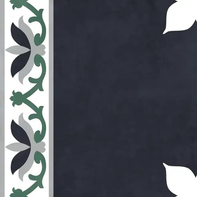 HP Nero Border Athangudi Floret