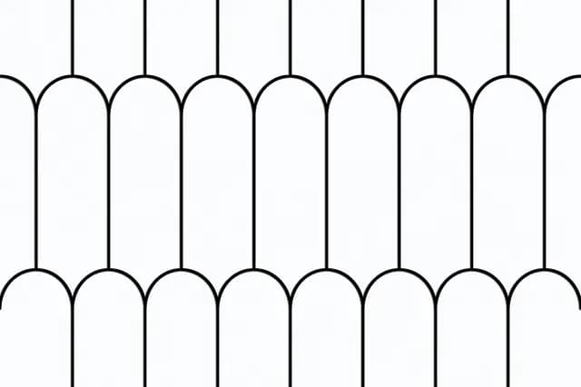 SBG Black White Popsicle — Orientbell tile
