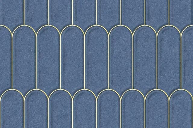 SBG Gold Blue Popsicle — Orientbell tile