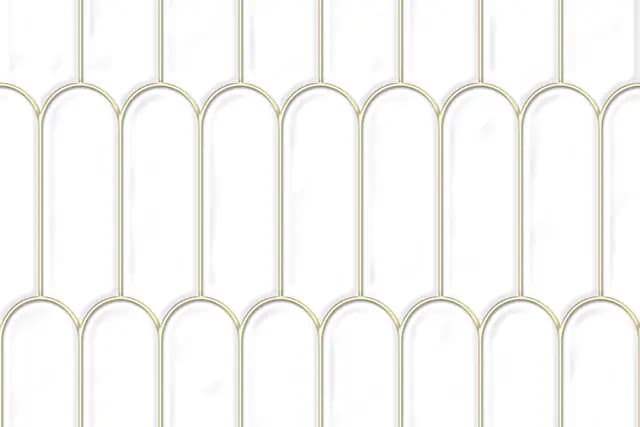 SBG Gold White Popsicle — Orientbell tile