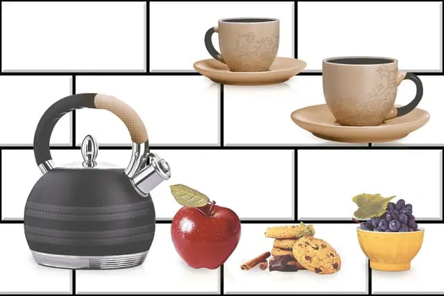 SHG Brick Kettle Tea Cup HL