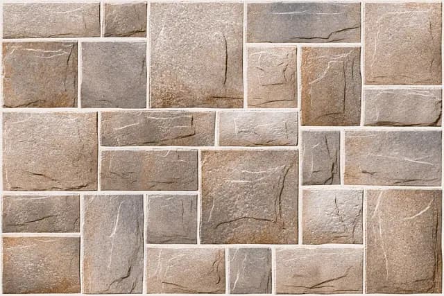 SEG Stacked Hewn Stone Choco — Orientbell tile