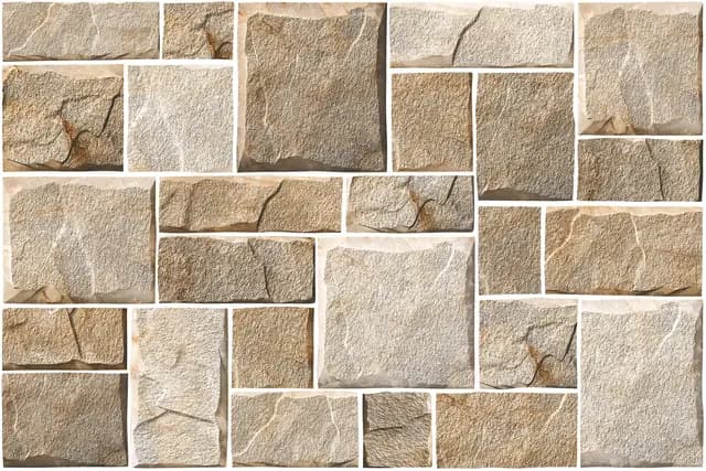 SEM Stacked Hewn Stone Beige — Orientbell tile