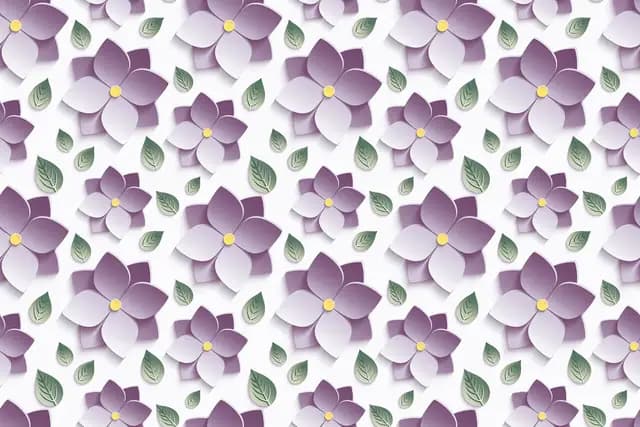 SHG 3D Flower Purple HL