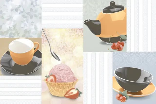 SHG Tea Cup Line HL — Orientbell tile