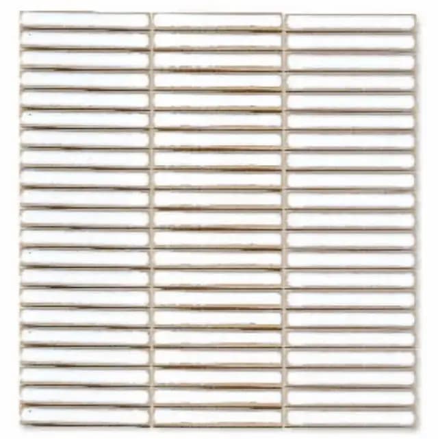 Bianco Gloss 3D Stacked Bone
