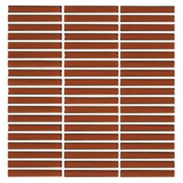 Brown Gloss 3D Stacked Bone