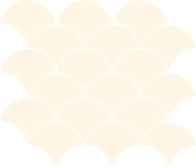 Ivory Gloss Fishscale — Orientbell tile