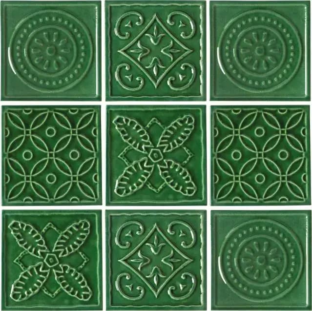 Matte Green 3by3 Decor Heritage
