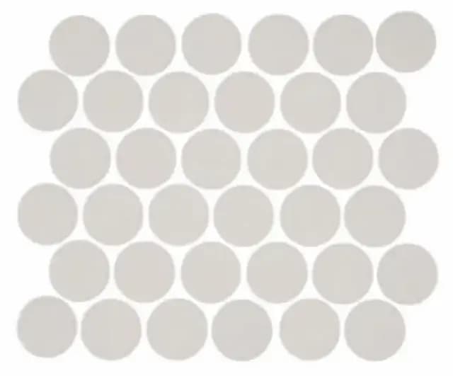 Matte Grey Retro Round