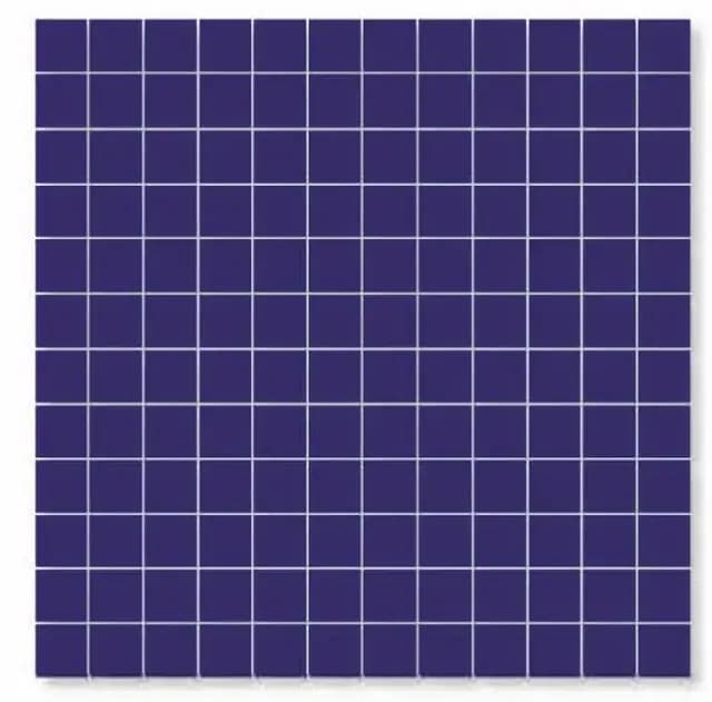 Matte Navy Blue Mosaic — Orientbell tile
