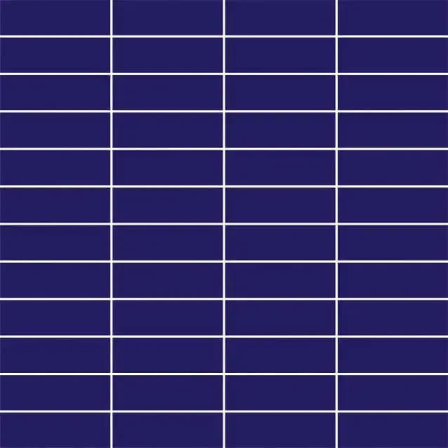 Matte Navy Blue Stacked Brick — Orientbell tile