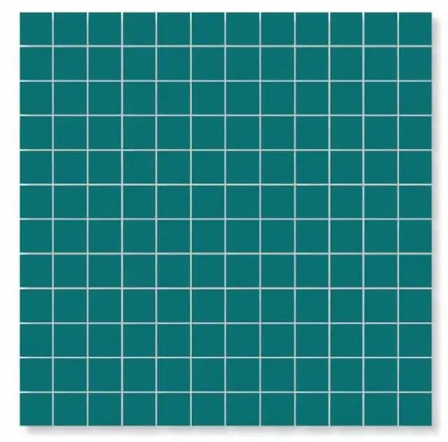 Matte Teal Blue Mosaic — Orientbell tile