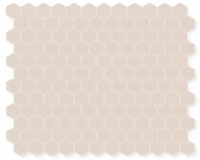 Matte Vanilla Mini Hexagon