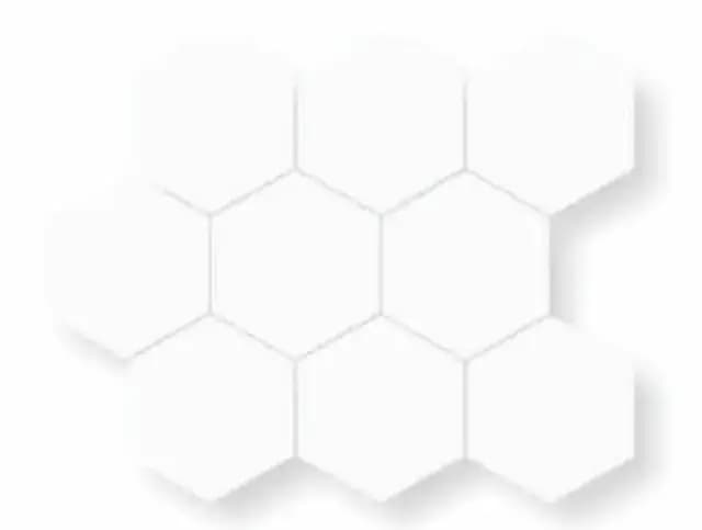 Matte White Hexa