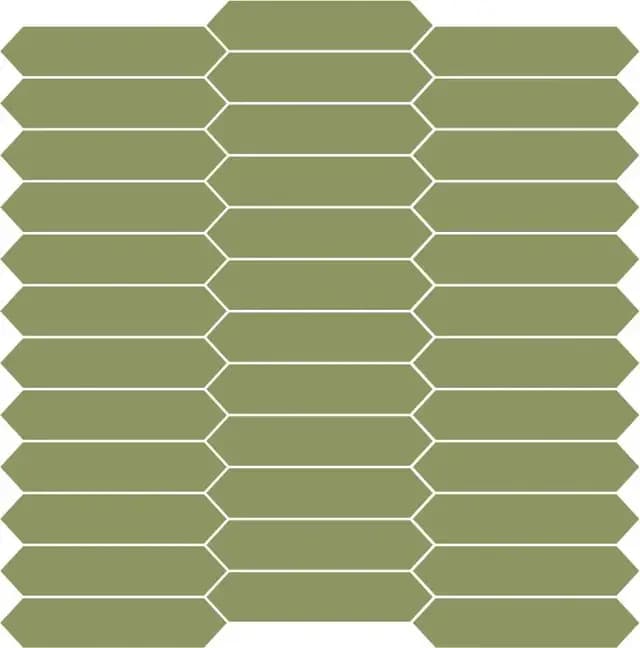 Mini Picket Green Gloss