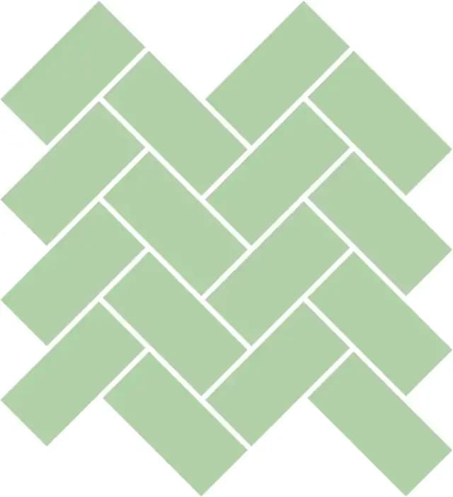 Pista Gloss Stacked Herringbone — Orientbell tile