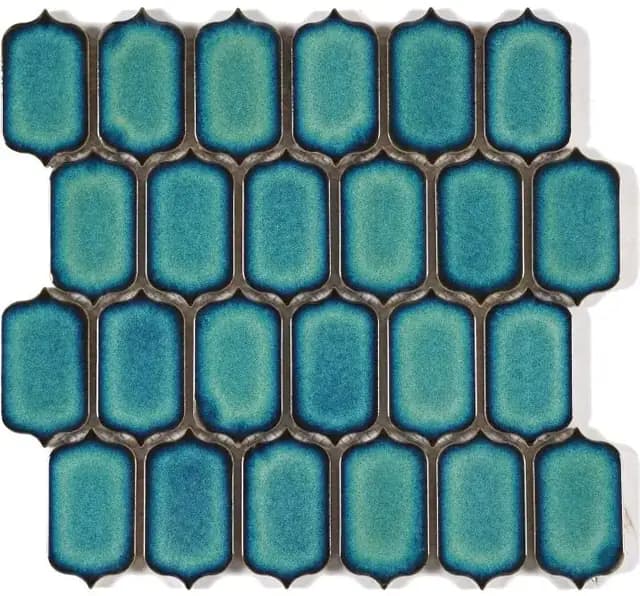 Teal Blue Gloss 3D Lantern