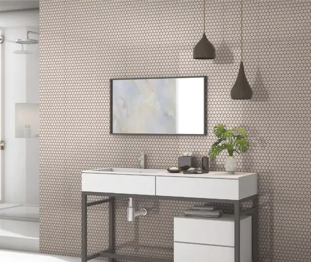 Vanilla Gloss Mini Hexagon