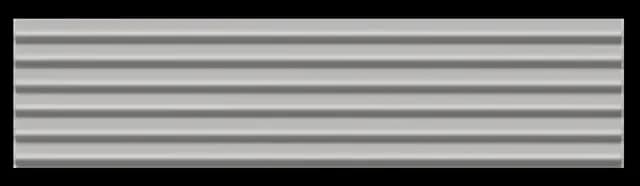 Grey Matte Ridges Subway — Orientbell tile