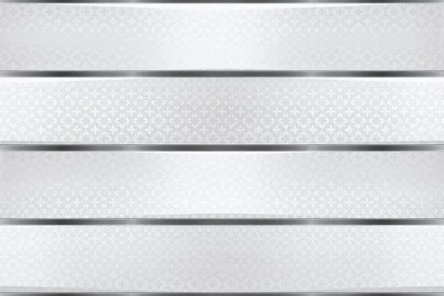 ODG Grey Floral Grid Strips
