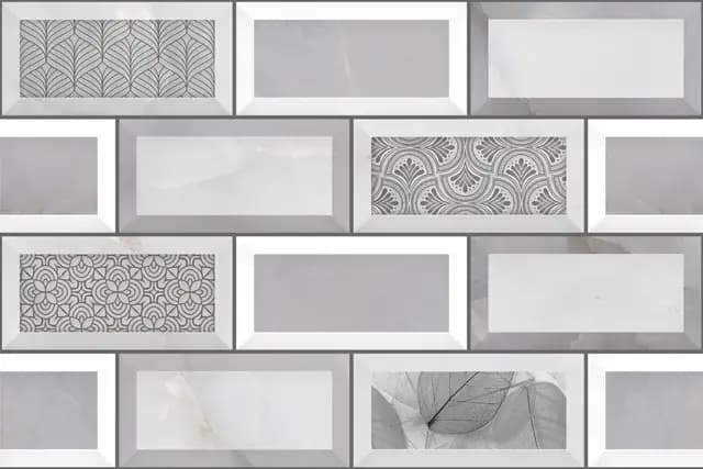 OHG Grey Onyx Brick Floral HL