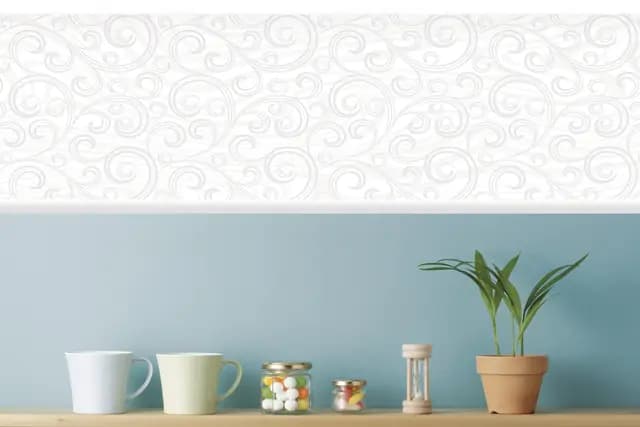 OHG Half Shelf Scrolls Art HL