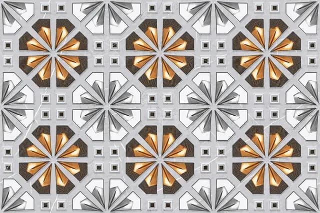 1181 Multi Moorish Art SHG Nevo — Orientbell tile
