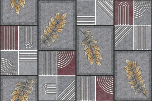 1187 Multi Leaf & Line SHG Nevo — Orientbell tile