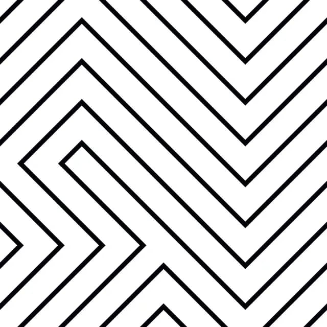 HP Maze Lines White