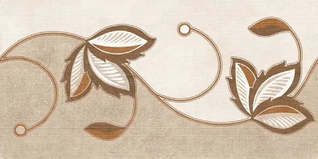 Bellezza Leaf Ridge Wallpaper — Orientbell tile