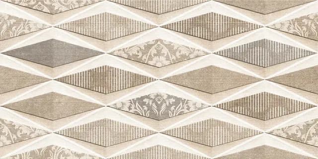 Elegant Diamond Flora Ridge Wallpaper — Orientbell tile