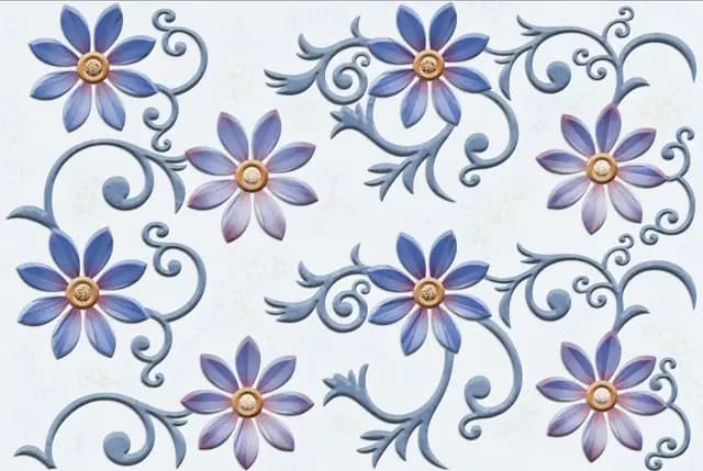 GFT SPH Cosmos Flower Blue HL