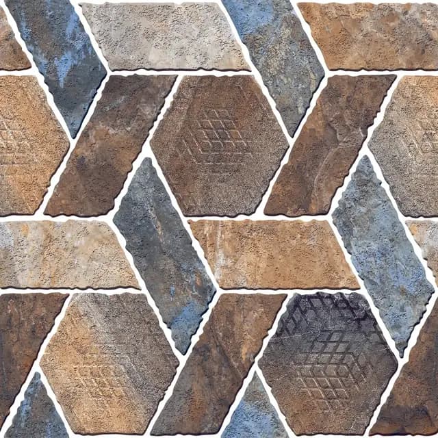 TL Multi Hexa Brick — Orientbell tile