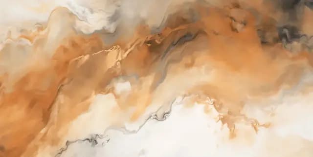 Sugar Plume Abstract Art Multi — Orientbell tile