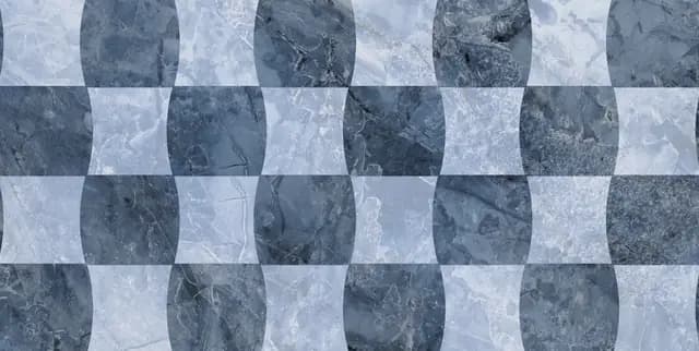 Super Gloss Decor Mosaic Blue Stone — Orientbell tile